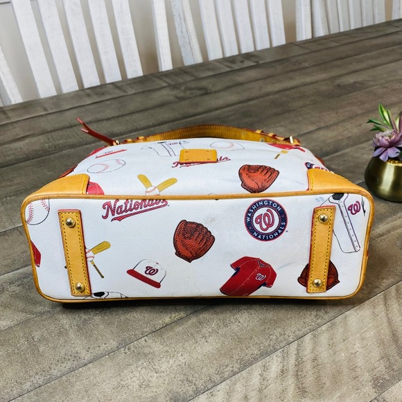Dooney & Bourke Major League Baseball‎ Washington Nationals Satchel Bag *detail - Picture 9 of 12